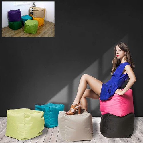 New cube bean bag waterproof - new,