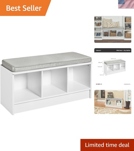 Modern cube storage - modern, bench