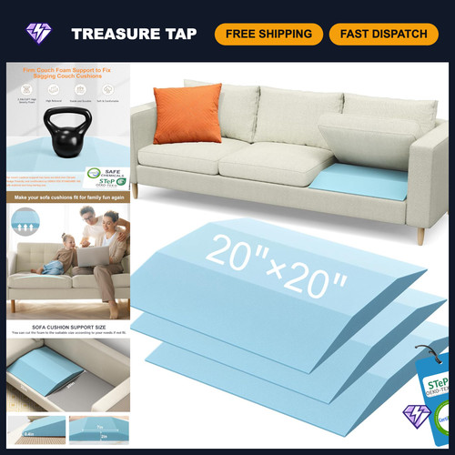 Couch cushion support for - cushion,