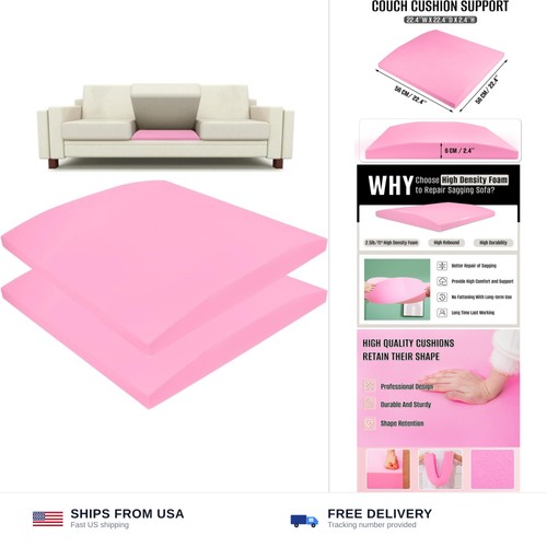 Couch cushion support - couch, pads