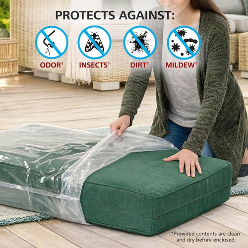 Hefty outdoor cushion storage - outdoor,