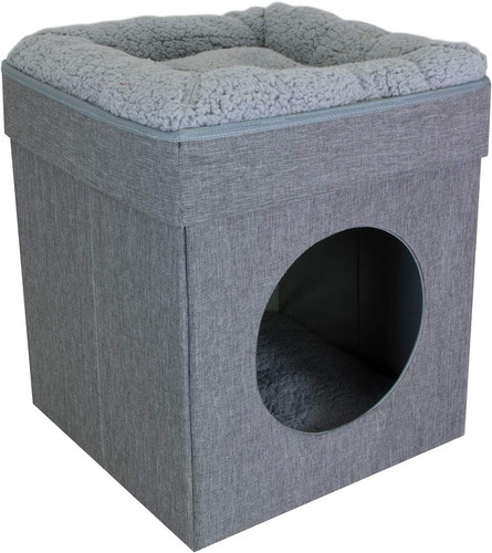 Indoor cat cube - indoor, furniture